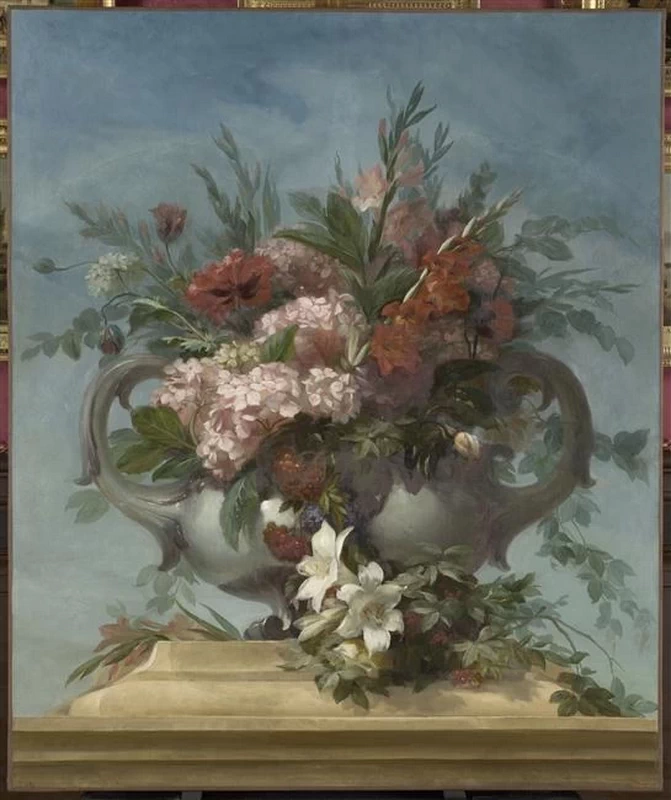 Vaso di fiori - Musée Condé, Chantilly 3